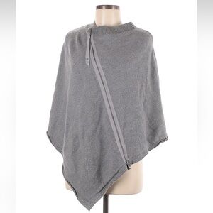 Lululemon Athletica Gray Zip Poncho
